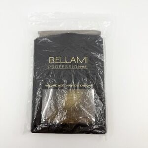 BELLAMI Professional 16" 120G Mochachino Brown Caramel Blonde Volume Weft ROOTED